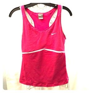 Nike tennis shirt-medium pink